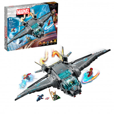 Конструктор Квинджет Мстителей 795 деталей 90011
