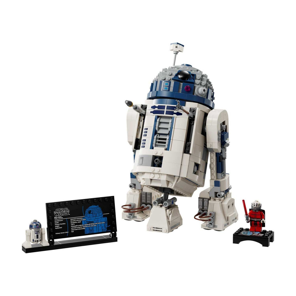 Купить Конструктор Дроид R2-D2 1050 деталей Звездные войны 50079