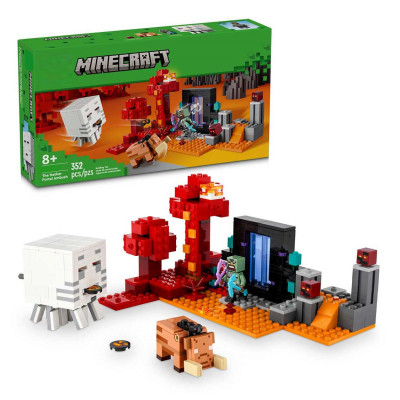 Конструктор Засада у Нижнего портала Майнкрафт 352 деталей 88010L