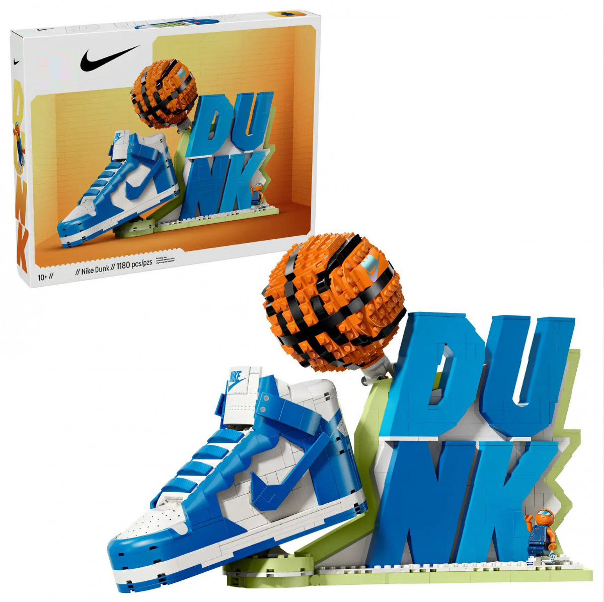Конструктор Hайк Данки Nike Dunk 1180 деталей