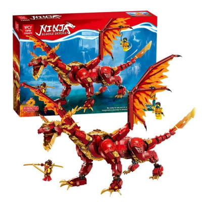 Конструктор Первородный дракон Огня НиндзяГо 1342 деталей 72024