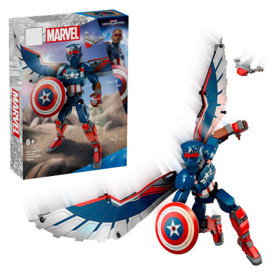 Конструктор Фигурка Капитана Америки: Сэм Уилсон 359 деталей 89782