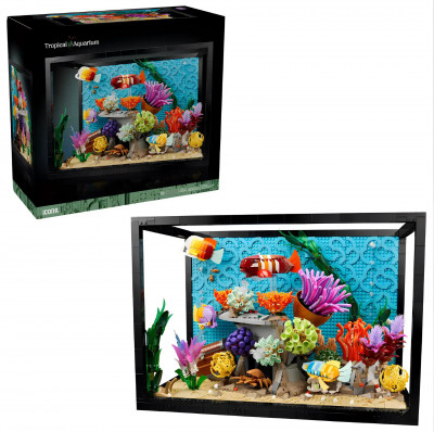 Конструктор Тропический аквариум 4154 деталей 71091