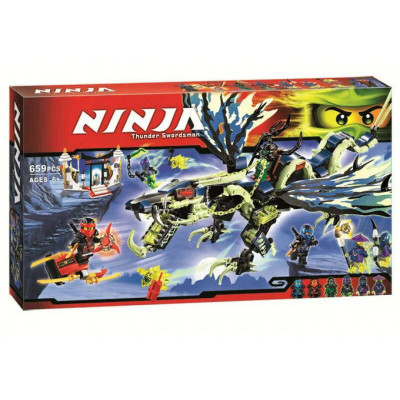Конструктор  Атака Дракона Морро / Ниндзя Го 659 деталей (NinjaGo 10400) 