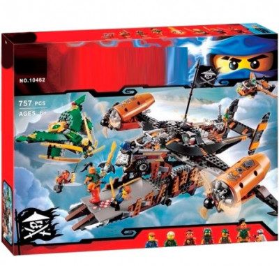 Конструктор Цитадель несчастий / Ниндзя Го 757 деталей (NinjaGo 10462)