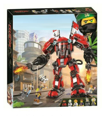  Огненный робот Кая / Ниндзя Го 980 деталей (NinjaGo Movie 10720)