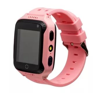 Детские часы с GPS трекером Smart baby watch T7 розовые