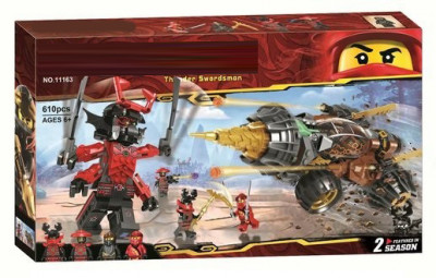 Конструктор Земляной бур Коула 610 деталей Ниндзя Го (NinjaGo 11163)