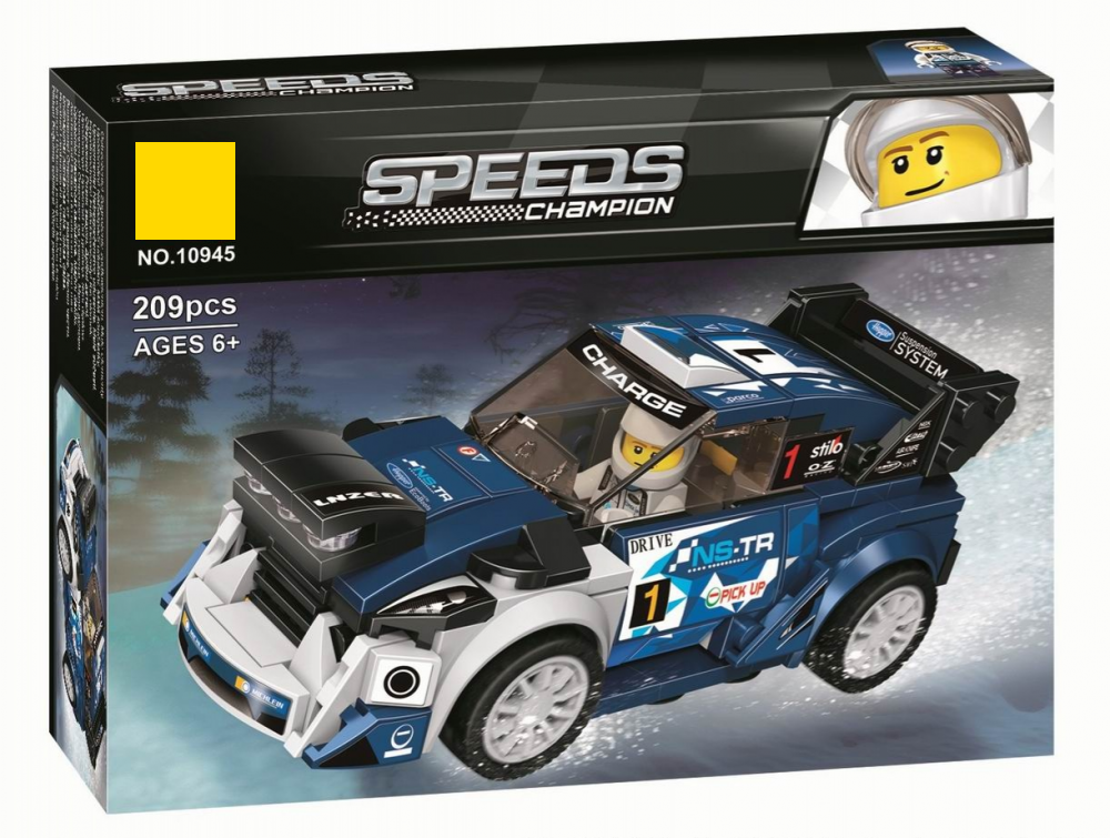 Конструктор Форд Фиеста M-Sport WRC 209 деталей Speed Champions (10945)