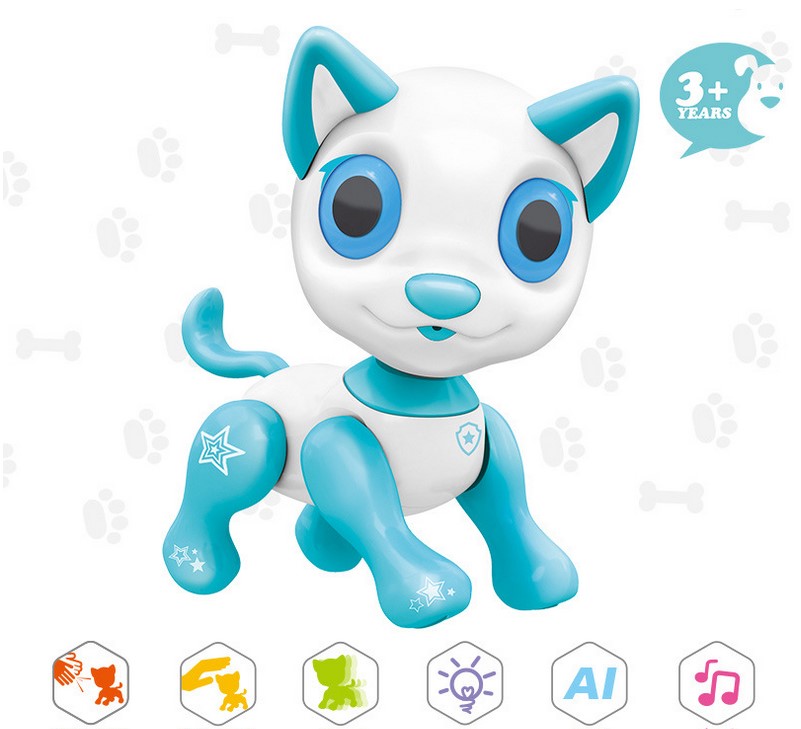Интерактивная игрушка Умный котенок Пуддинг