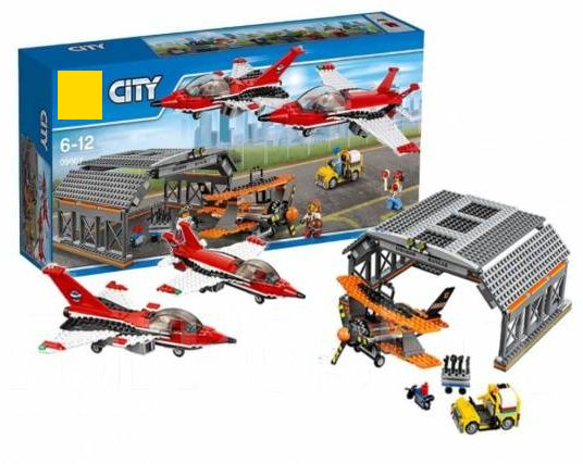 Конструктор Авиашоу / Сити 723 деталей (City 02007)
