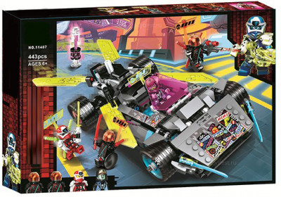 Конструктор Специальный автомобиль Ниндзя  443 деталей Ниндзя Го (NinjaGo 11487)
