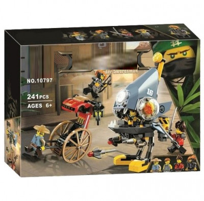 Конструктор Нападение пираньи  241 деталей Ниндзя Го (NinjaGo 10797)