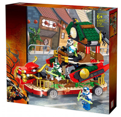 Конструктор Дракон Джея / Ниндзя Го 372 деталь (NinjaGo 61057)