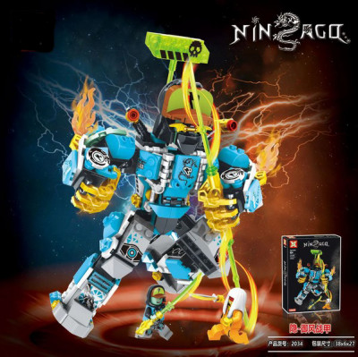 Конструктор Бронированный робот Ниндзя  333 деталей Ниндзя Го (NinjaGo SX2034)