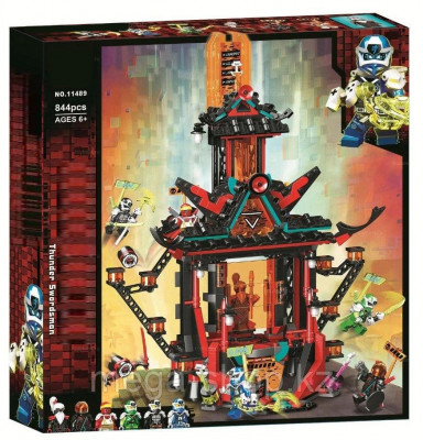 Конструктор Императорский храм Безумия  / НиндзяГо 844 деталей (NinjaGo 11489)