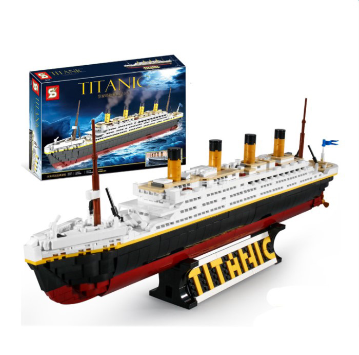 Конструктор Круизный лайнер Титаник / Техник 1333 деталей (SY0400 / 601187)