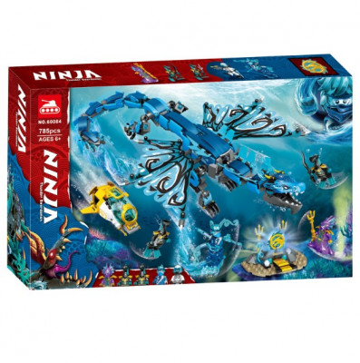 Конструктор Водный дракон / НиндзяГо 785 деталей (NinjaGo 60084)