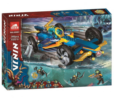 Конструктор Спидер-амфибия ниндзя  380 деталей Ниндзя Го (NinjaGo 60083)