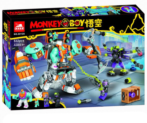 Конструктор Погрузочный робот Сэнди  / Monkie Kid  532 деталей (60128)