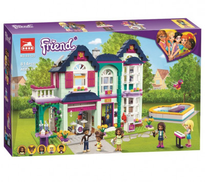 Конструктор Дом семьи Андреа   / Френдс 814 деталей  60120