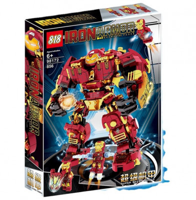 Конструктор Халкбастер Мстители 856 деталей 